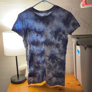 tie dye pink light shirt